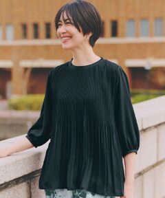 TAKASHIMAYA Style Plus / タカシマヤ スタイル・プリュ シャツ・ブラウス | プリーツチュニックブラウス