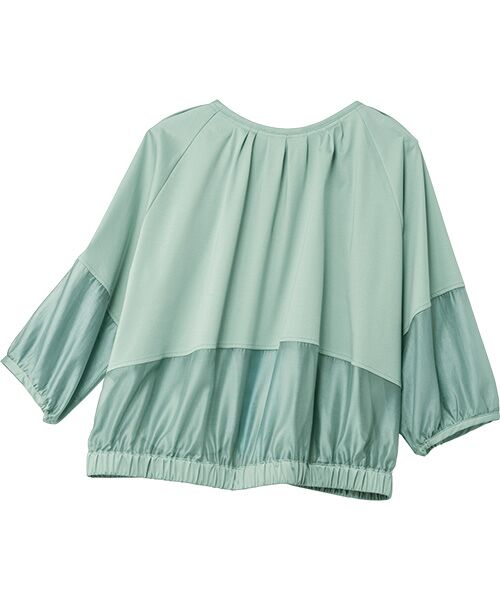 TAKASHIMAYA Style Plus / タカシマヤ スタイル・プリュ ブルゾン | 異素材切替えブルゾン | 詳細2