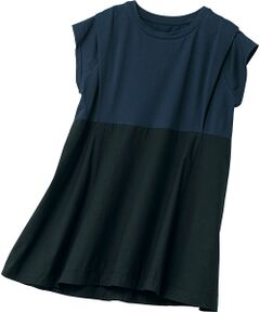 TAKASHIMAYA Style Plus / タカシマヤ スタイル・プリュ シャツ・ブラウス | 異素材切替えチュニック