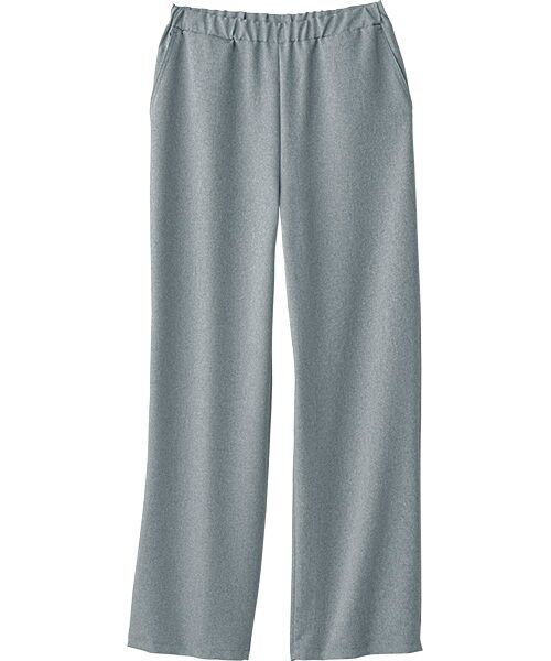 TAKASHIMAYA Style Plus/タカシマヤ スタイル・プリュ ワイドパンツ<股下60cm> グレー L TAKASHIMAYA Style Plus/タカシマヤ スタイル・プリュ ワイドパンツ<股下60cm> グレー L