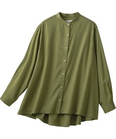 TAKASHIMAYA Style Plus / タカシマヤ スタイル・プリュ シャツ・ブラウス | 長崎五島 富江工房 シルク入りゆったりブラウス