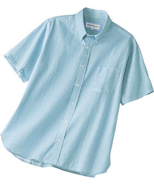 TAKASHIMAYA Style Plus / タカシマヤ スタイル・プリュ その他トップス | クールマックス サッカー半袖ボタンダウンシャツ | 詳細1