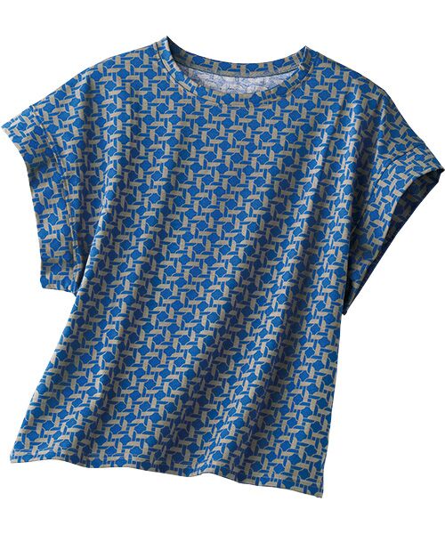 涼感プリントプルオーバー （カットソー）｜TAKASHIMAYA Style