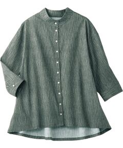 TAKASHIMAYA Style Plus / タカシマヤ スタイル・プリュ 刺しゅう入りピンタックブラウス 刺しゅう入りピンタックブラウス （シャツ・ブラウス