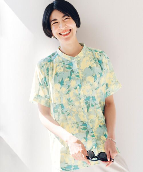 TAKASHIMAYA Style Plus / タカシマヤ スタイル・プリュ シャツ・ブラウス | プリントブラウス | 詳細1