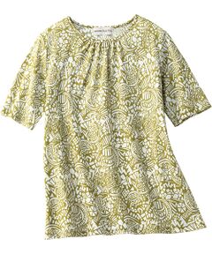 TAKASHIMAYA Style Plus / タカシマヤ スタイル・プリュ 超長綿プルオーバー（プリント） 超長綿プルオーバー（プリント） （カットソー）｜TAKASHIMAYA