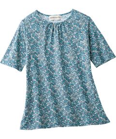 TAKASHIMAYA Style Plus / タカシマヤ スタイル・プリュ 超長綿プルオーバー（プリント） 超長綿プルオーバー（プリント） （カットソー）｜TAKASHIMAYA