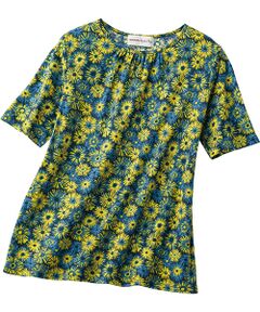 TAKASHIMAYA Style Plus / タカシマヤ スタイル・プリュ 涼感プリントプルオーバー TAKASHIMAYA Style Plus / タカシマヤ スタイル・プリュ