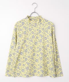 TAKASHIMAYA Style Plus / タカシマヤ スタイル・プリュ カットソー | 超長綿ハイネックプルオーバー（プリント）