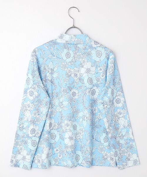 TAKASHIMAYA Style Plus / タカシマヤ スタイル・プリュ カットソー | 超長綿ハイネックプルオーバー（プリント） | 詳細3