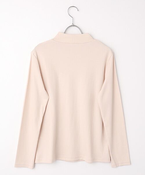 TAKASHIMAYA Style Plus / タカシマヤ スタイル・プリュ カットソー | 超長綿ハイネックプルオーバー（無地） | 詳細3