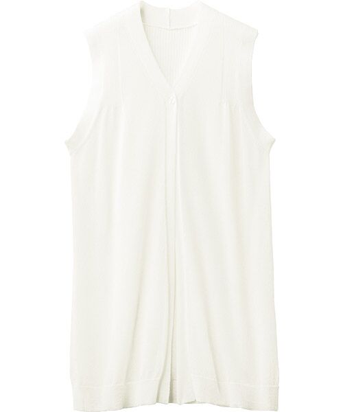 TAKASHIMAYA Style Plus/タカシマヤ スタイル・プリュ ロングジレ オフホワイト M TAKASHIMAYA Style Plus/タカシマヤ スタイル・プリュ ロングジレ オフホワイト M
