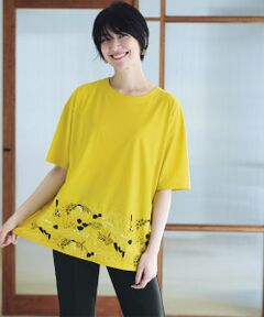 TAKASHIMAYA Style Plus / タカシマヤ スタイル・プリュ カットソー | 刺しゅう入りチュニック