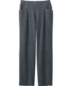 TAKASHIMAYA Style Plus / タカシマヤ スタイル・プリュ スラックス・ドレスパンツ | プリントストレッチパンツ＜股下５８ｃｍ＞