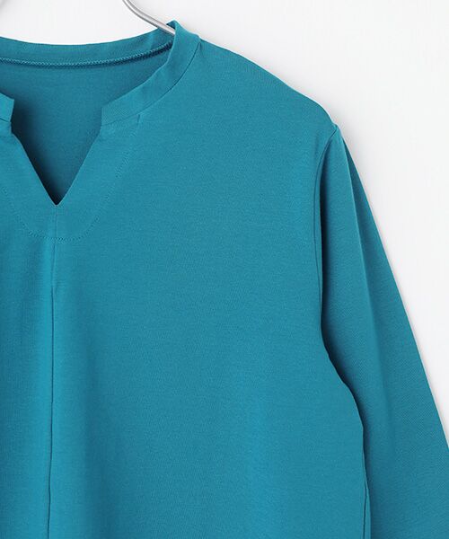 TAKASHIMAYA Style Plus / タカシマヤ スタイル・プリュ カットソー | コンパクトヤーン スキッパープルオーバー | 詳細5