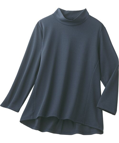 TAKASHIMAYA Style Plus/タカシマヤ スタイル・プリュ 快適デザインチュニック 紺 3L TAKASHIMAYA Style Plus/タカシマヤ スタイル・プリュ 快適デザインチュニック 紺 3L