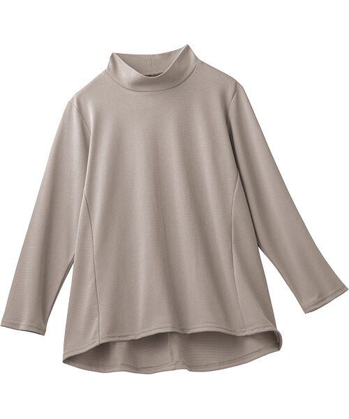 TAKASHIMAYA Style Plus/タカシマヤ スタイル・プリュ 快適デザインチュニック モカ L TAKASHIMAYA Style Plus/タカシマヤ スタイル・プリュ 快適デザインチュニック モカ L