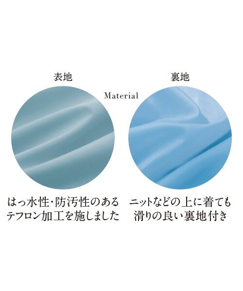 TAKASHIMAYA Style Plus / タカシマヤ スタイル・プリュ ステンカラーコート | テフロン加工コート | 詳細3