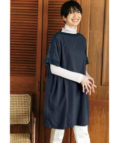 TAKASHIMAYA Style Plus / タカシマヤ スタイル・プリュ カットソー | 異素材切替えチュニック