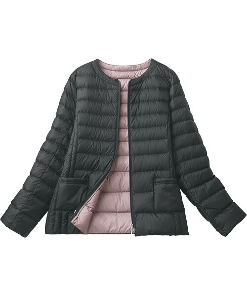 TAKASHIMAYA Style Plus/タカシマヤ スタイル・プリュ 軽量ダウンジャケット 黒 3L TAKASHIMAYA Style Plus/タカシマヤ スタイル・プリュ 軽量ダウンジャケット 黒 3L