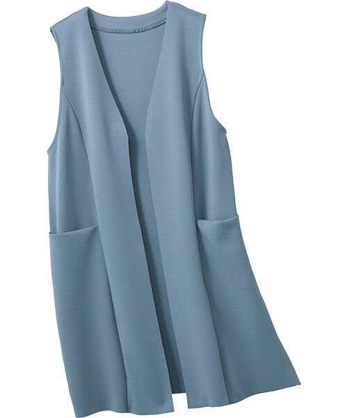 TAKASHIMAYA Style Plus / タカシマヤ スタイル・プリュ ベスト | ドレープジレ（ブルーグレー）