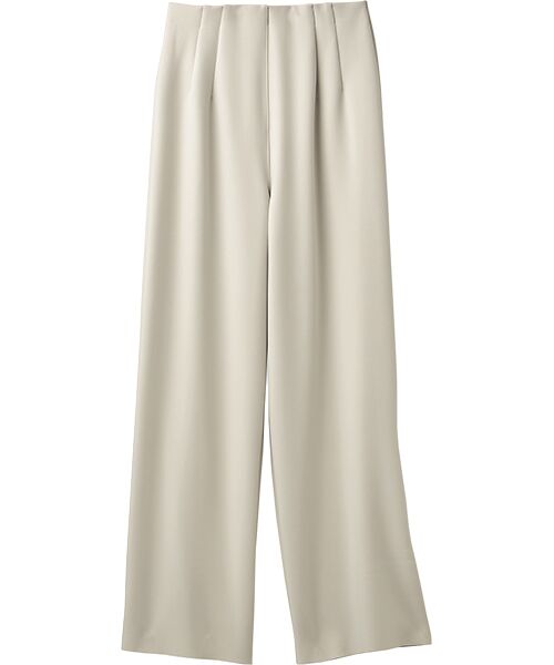 TAKASHIMAYA Style Plus/タカシマヤ スタイル・プリュ ドレープワイドパンツ<股下58cm> ベージュ 3L TAKASHIMAYA Style Plus/タカシマヤ スタイル・プリュ ドレープワイドパンツ<股下58cm> ベージュ 3L