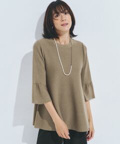 TAKASHIMAYA Style Plus / タカシマヤ スタイル・プリュ ニット・セーター | 五泉ニット ミラノリブ フレアチュニック