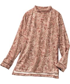 【新品未使用】高島屋 CORSO ROSSO カットソー シャツ 長袖 タグ付き デザインカジュアルシャツ ホリゾンタルワイド 長袖 メンズ(S