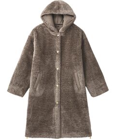 中わたキルト使いボアコート