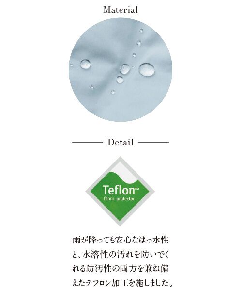 TAKASHIMAYA Style Plus / タカシマヤ スタイル・プリュ その他アウター | テフロン加工シームレスダウンコート | 詳細1
