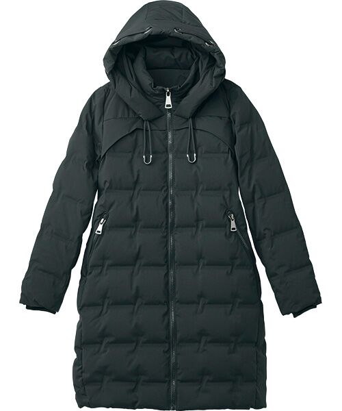 TAKASHIMAYA Style Plus/タカシマヤ スタイル・プリュ テフロン加工シームレスダウンコート 黒 L・LL相当 TAKASHIMAYA Style Plus/タカシマヤ スタイル・プリュ テフロン加工シームレスダウンコート 黒 L・LL相当