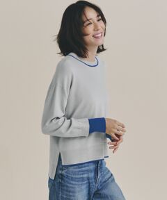 TAKASHIMAYA Style Plus / タカシマヤ スタイル・プリュ ニット・セーター | 配色プルオーバー