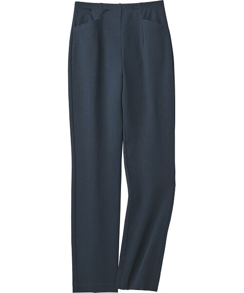 TAKASHIMAYA Style Plus/タカシマヤ スタイル・プリュ 尾州産スリムストレートパンツ ネイビー S TAKASHIMAYA Style Plus/タカシマヤ スタイル・プリュ 尾州産スリムストレートパンツ ネイビー S