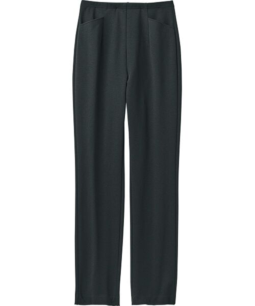 TAKASHIMAYA Style Plus/タカシマヤ スタイル・プリュ 尾州産スリムストレートパンツ ブラック LL TAKASHIMAYA Style Plus/タカシマヤ スタイル・プリュ 尾州産スリムストレートパンツ ブラック LL