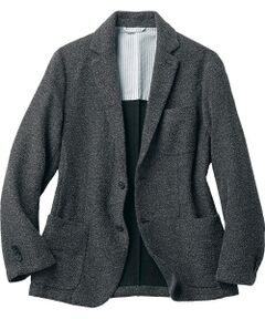 TAKASHIMAYA Style Plus / タカシマヤ スタイル・プリュ テーラードジャケット | ブークレー調ジャージージャケット