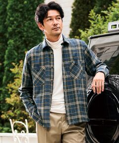 TAKASHIMAYA Style Plus / タカシマヤ スタイル・プリュ シャツ・ブラウス | 起毛シャツアウター