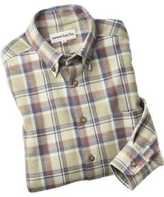 TAKASHIMAYA Style Plus / タカシマヤ スタイル・プリュ シャツ・ブラウス | 富江工房 ヘビーフランネル ボタンダウンシャツ