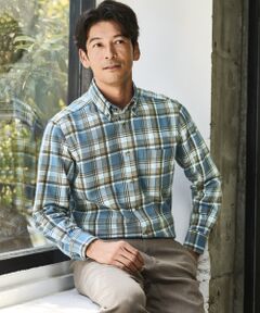 TAKASHIMAYA Style Plus / タカシマヤ スタイル・プリュ シャツ・ブラウス | 富江工房 ヘビーフランネル ボタンダウンシャツ