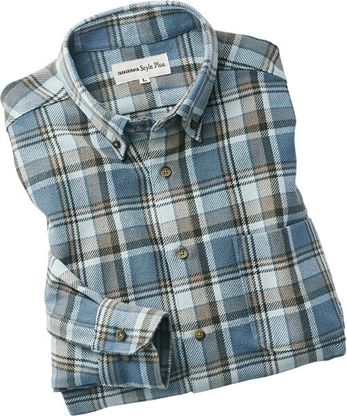 TAKASHIMAYA Style Plus / タカシマヤ スタイル・プリュ シャツ・ブラウス | 富江工房 ヘビーフランネル ボタンダウンシャツ | 詳細1