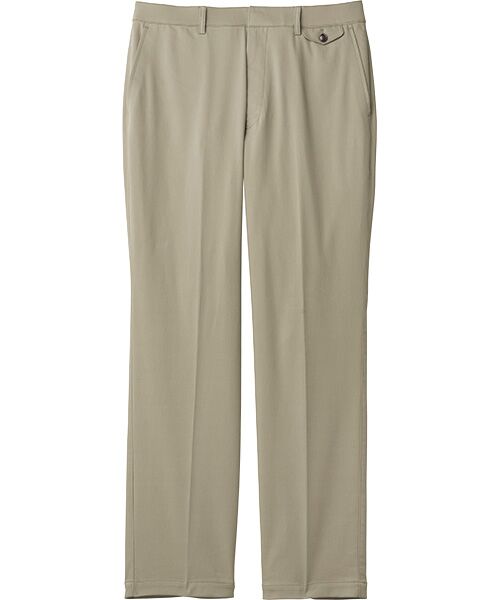 TAKASHIMAYA Style Plus/タカシマヤ スタイル・プリュ ハイストレッチ チノパンツ(股下65cm) ベージュ L TAKASHIMAYA Style Plus/タカシマヤ スタイル・プリュ ハイストレッチ チノパンツ(股下65cm) ベージュ L