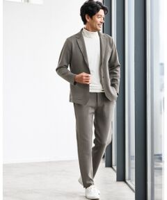 TAKASHIMAYA Style Plus / タカシマヤ スタイル・プリュ テーラードジャケット | ミラノリブ イージージャケット