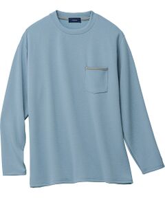 TAKASHIMAYA Style Plus / タカシマヤ スタイル・プリュ その他トップス | スムース長袖  クルーネックプルオーバー