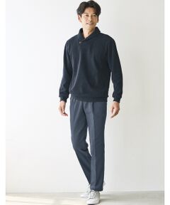 ウールライクストレッチパンツ（股下65cm）