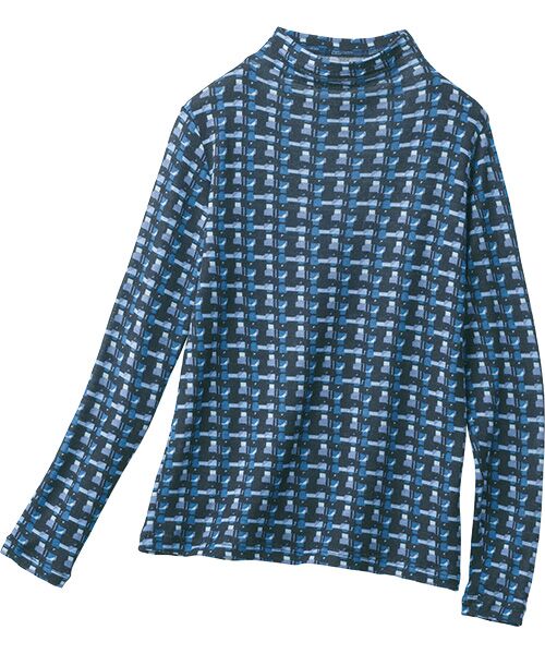 TAKASHIMAYA Style Plus / タカシマヤ スタイル・プリュ カットソー | 洗えるウールガーゼ プリントプルオーバー | 詳細2