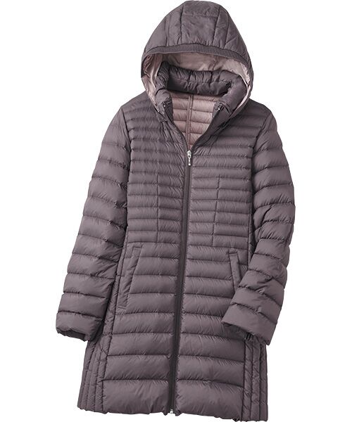 TAKASHIMAYA Style Plus/タカシマヤ スタイル・プリュ 軽量ダウンコート パープル Ｓ