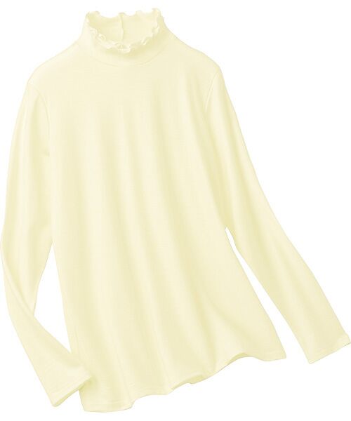 TAKASHIMAYA Style Plus/タカシマヤ スタイル・プリュ スーパー100's 洗えるウール プルオーバー オフホワイト M TAKASHIMAYA Style Plus/タカシマヤ スタイル・プリュ スーパー100's 洗えるウール プルオーバー オフホワイト M