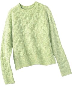 TAKASHIMAYA Style Plus / タカシマヤ スタイル・プリュ ニット・セーター | 軽量ミックスヤーンプルオーバー
