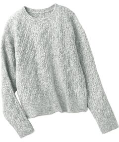 TAKASHIMAYA Style Plus / タカシマヤ スタイル・プリュ ニット・セーター | 軽量ミックスヤーンプルオーバー