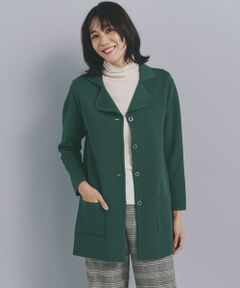 TAKASHIMAYA Style Plus / タカシマヤ スタイル・プリュ その他アウター | 五泉ニット ミラノリブ ロングジャケット