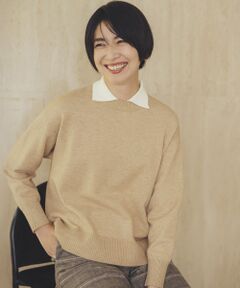 TAKASHIMAYA Style Plus / タカシマヤ スタイル・プリュ ニット・セーター | シャツレイヤード風プルオーバー